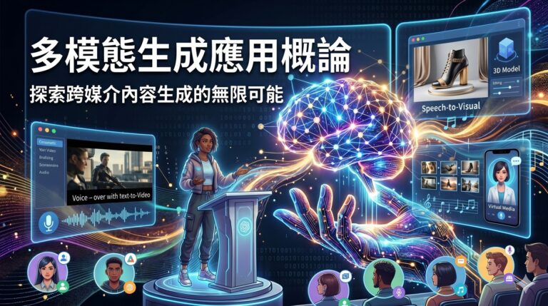 7. 多模態生成應用概論