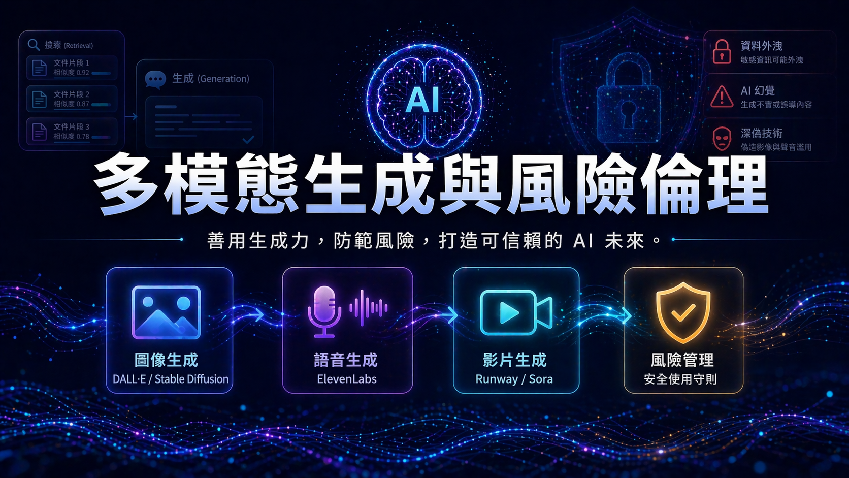 多模態生成與風險倫理